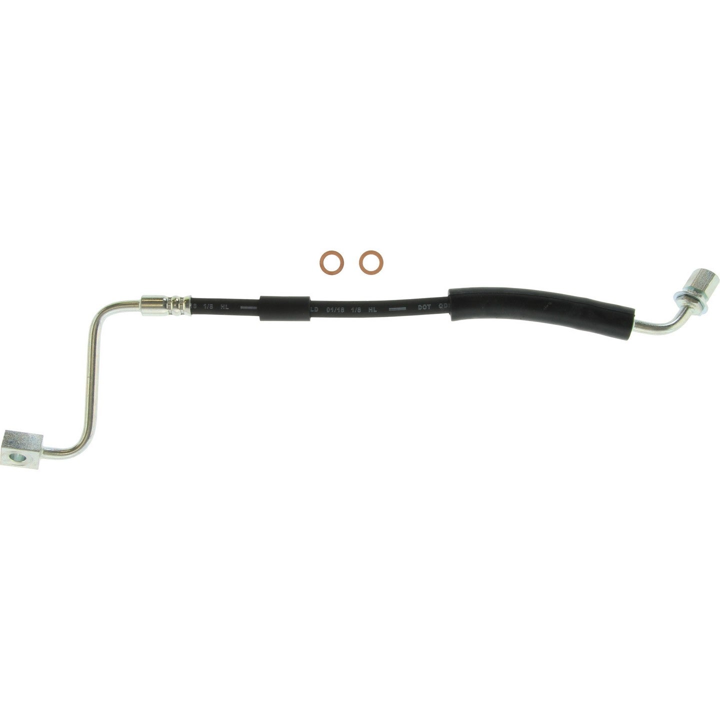 Centric Parts Brake Hose top view frsport 150.61125