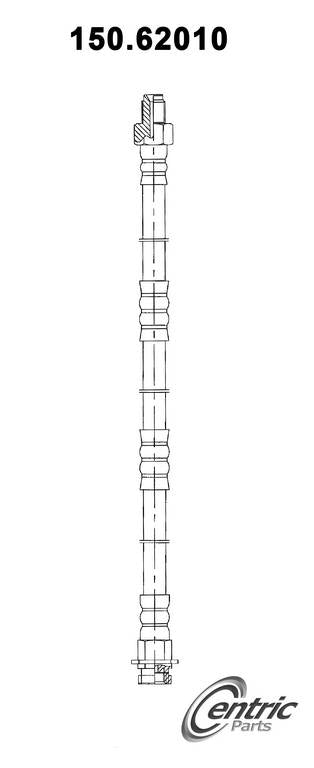 centric parts brake hose frsport 150.62010