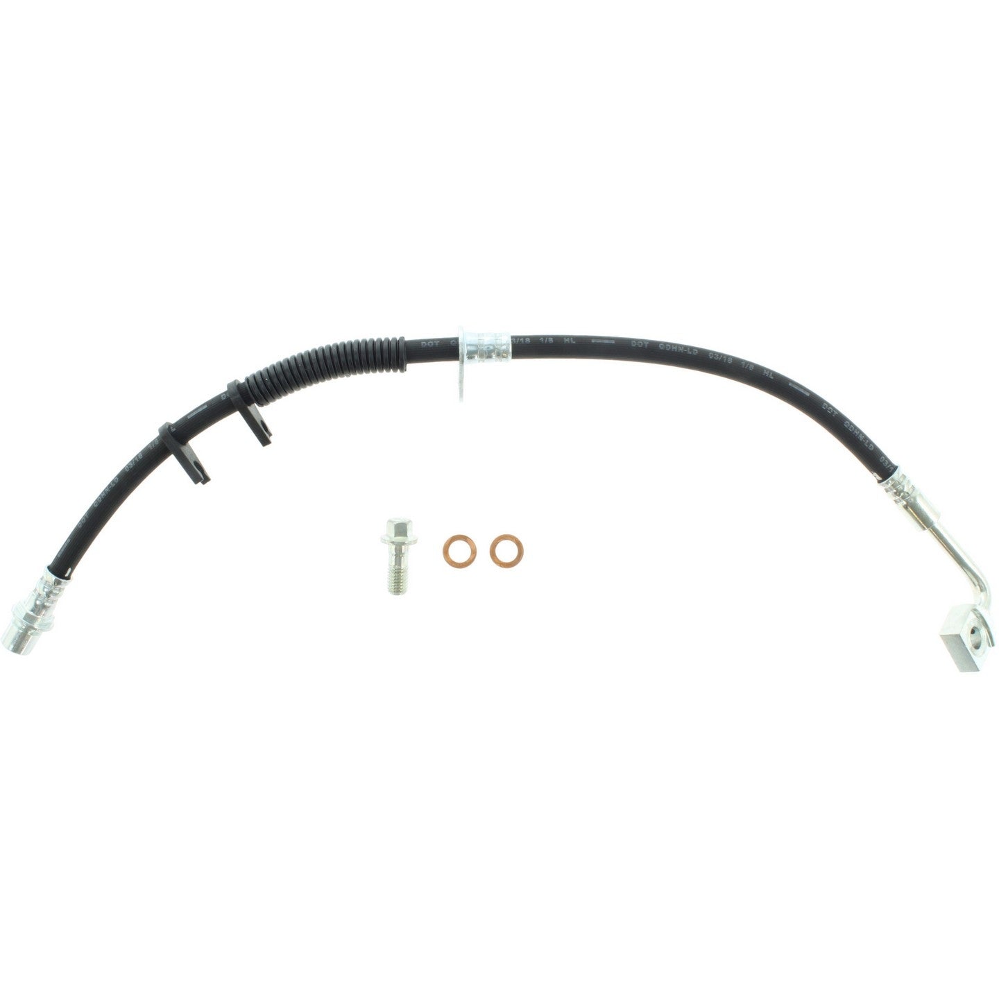 Centric Parts Brake Hose top view frsport 150.62214