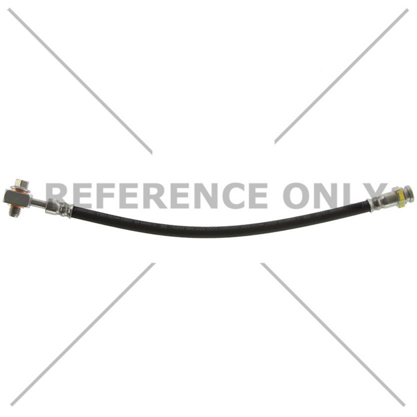Centric Parts Brake Hose top view frsport 150.62471