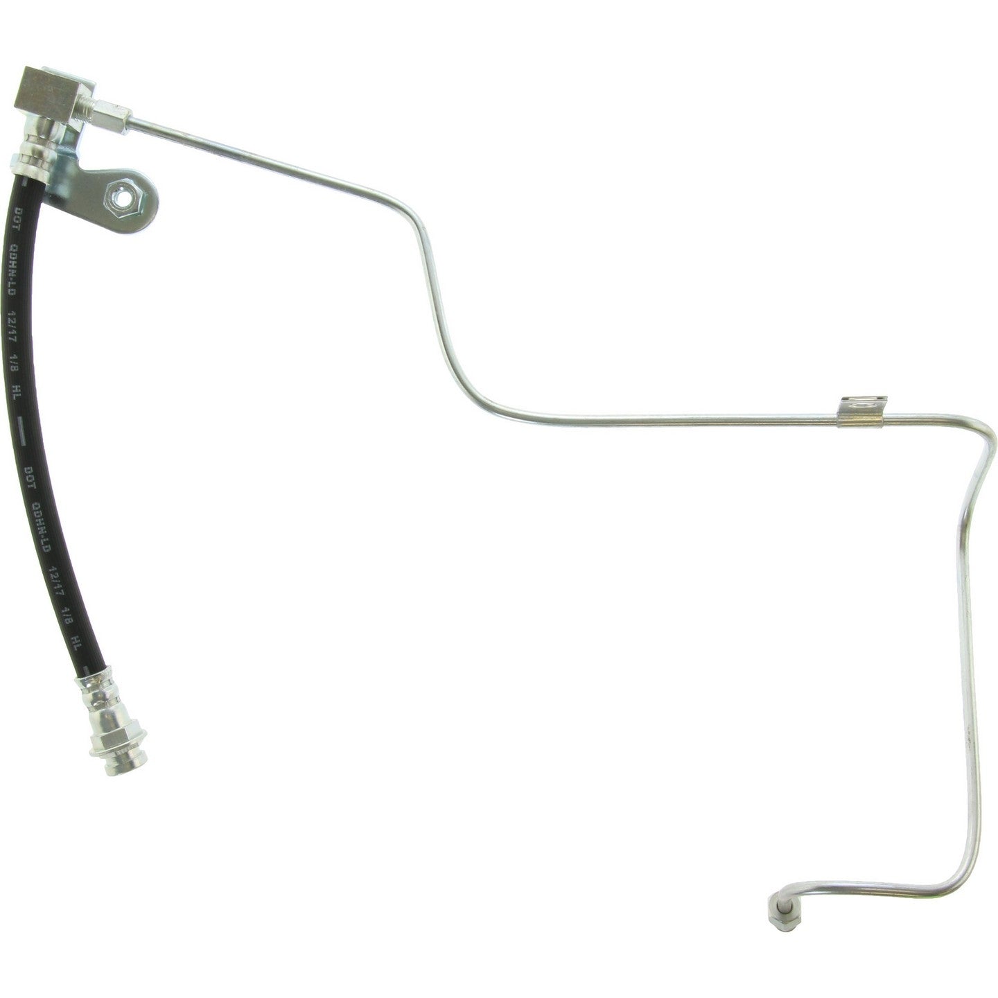 Centric Parts Brake Hose top view frsport 150.63352