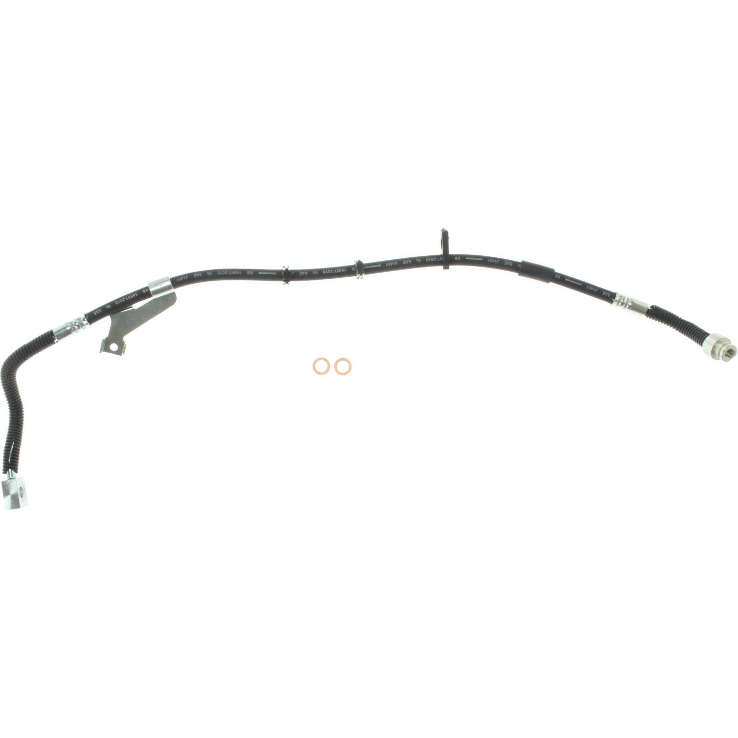 Centric Parts Brake Hose top view frsport 150.65165