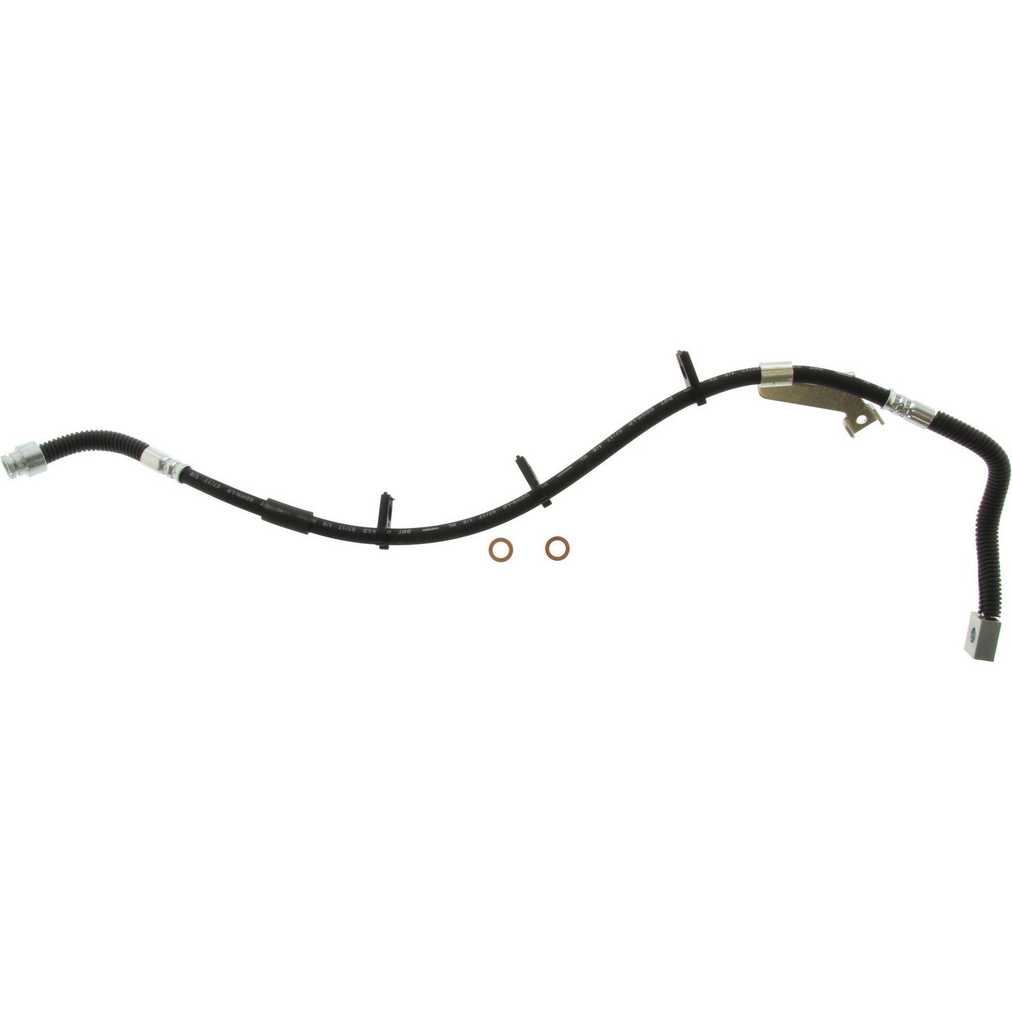 Centric Parts Brake Hose top view frsport 150.65166