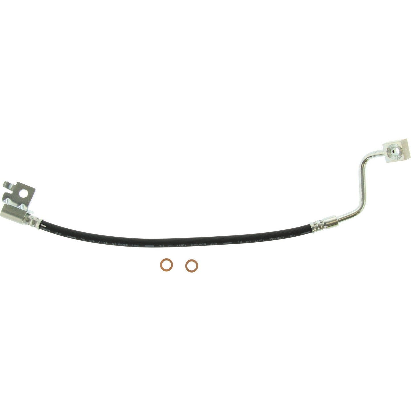 Centric Parts Brake Hose top view frsport 150.65376