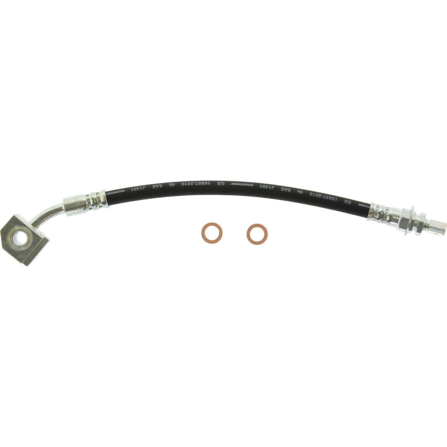 Centric Parts Brake Hose top view frsport 150.65394