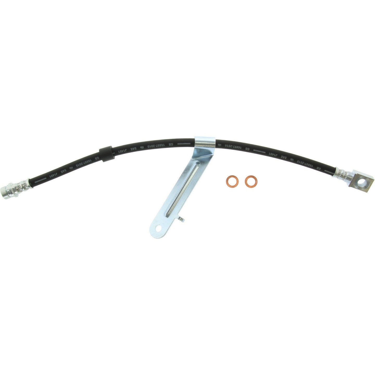 Centric Parts Brake Hose top view frsport 150.65453