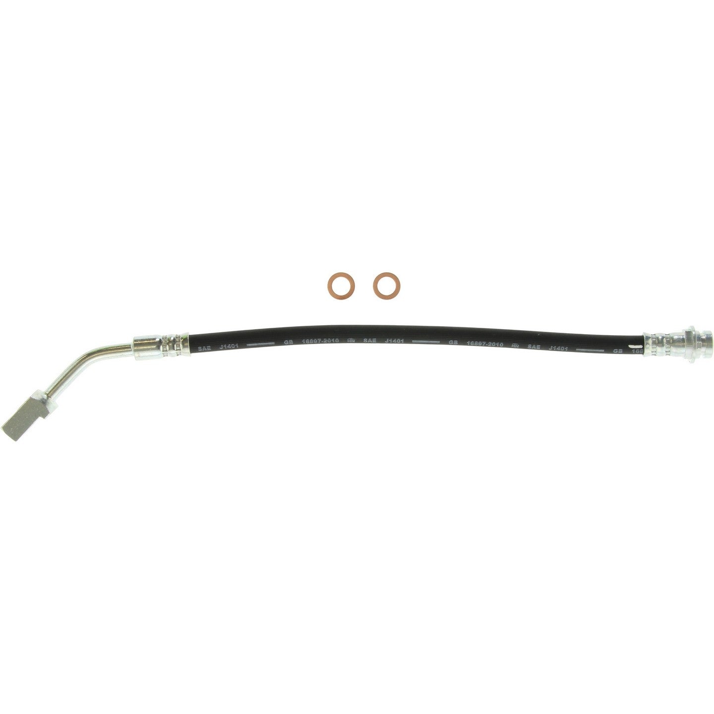 Centric Parts Brake Hose top view frsport 150.66126