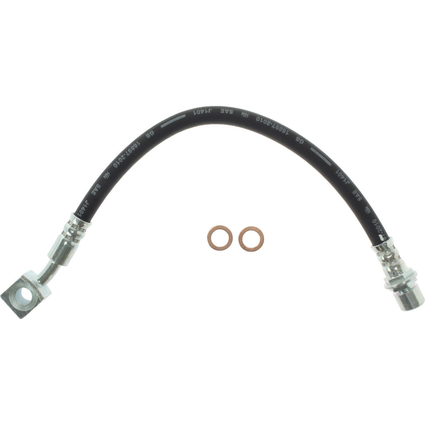 Centric Parts Brake Hose top view frsport 150.66370