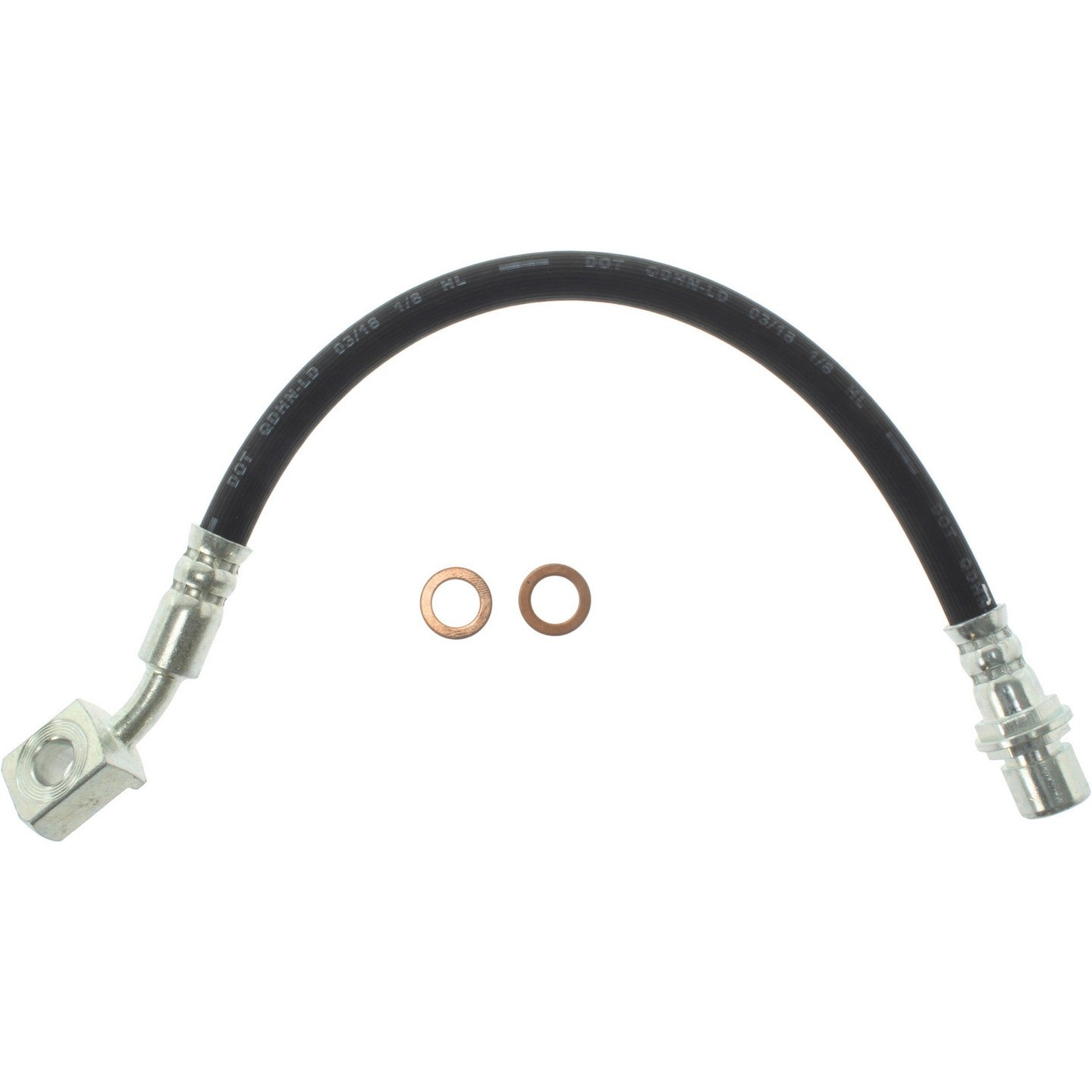 Centric Parts Brake Hose top view frsport 150.66393