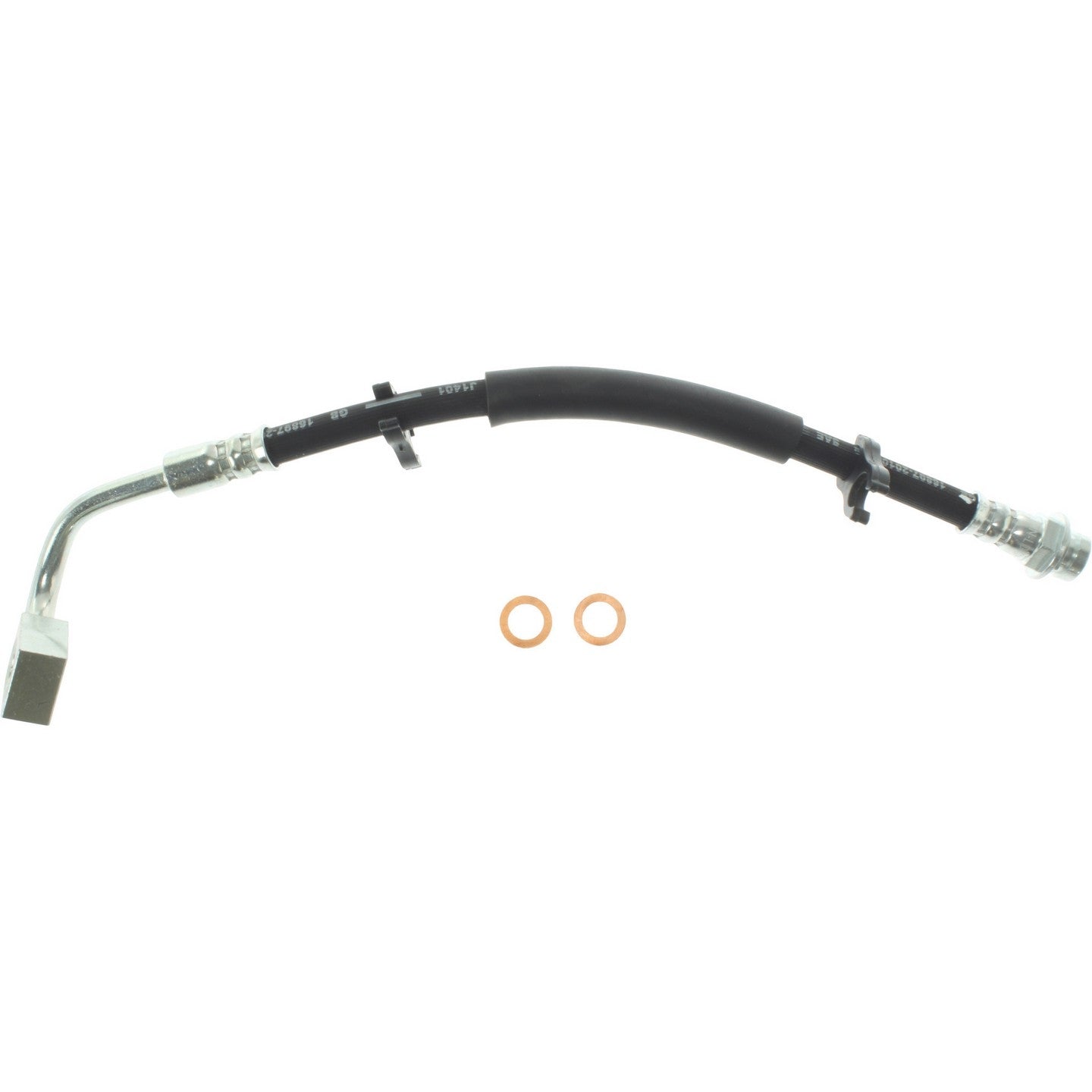 Centric Parts Brake Hose top view frsport 150.67412