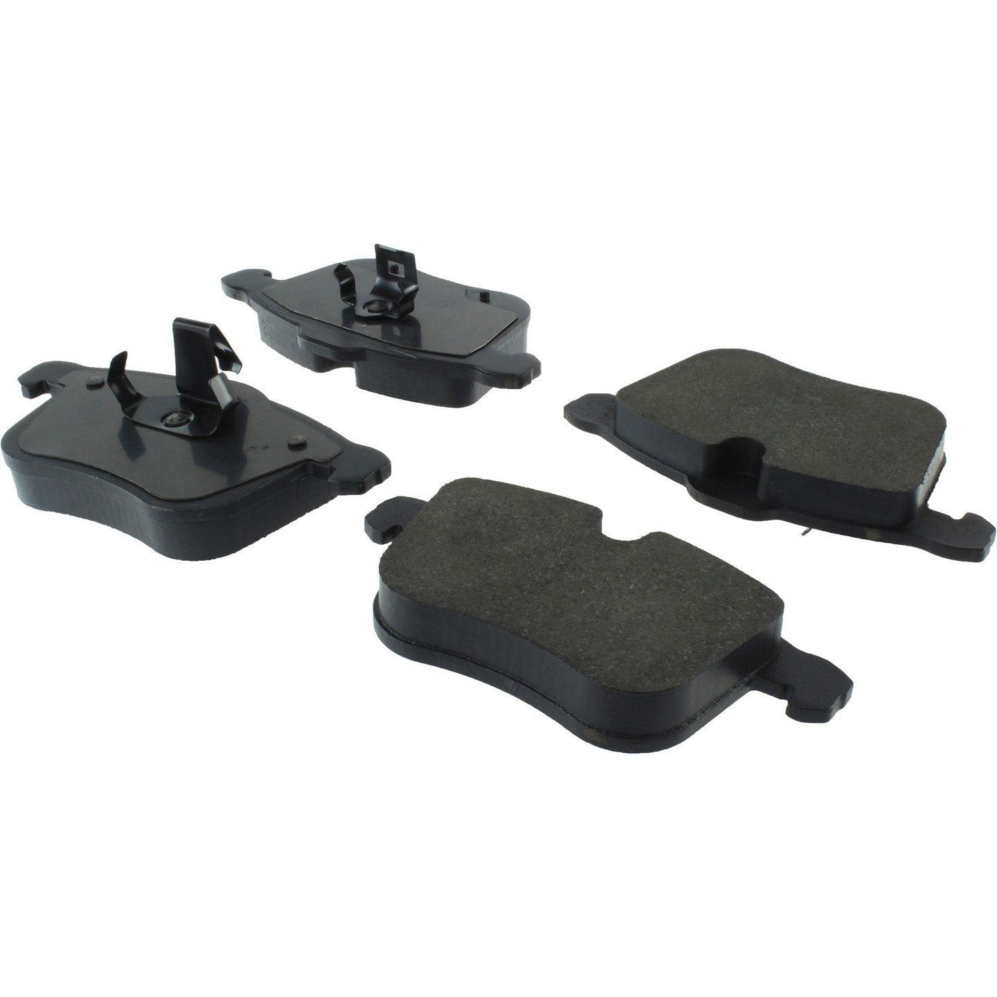 centric parts premium semi-metallic brake pads with shims and hardware frsport 300.12570
