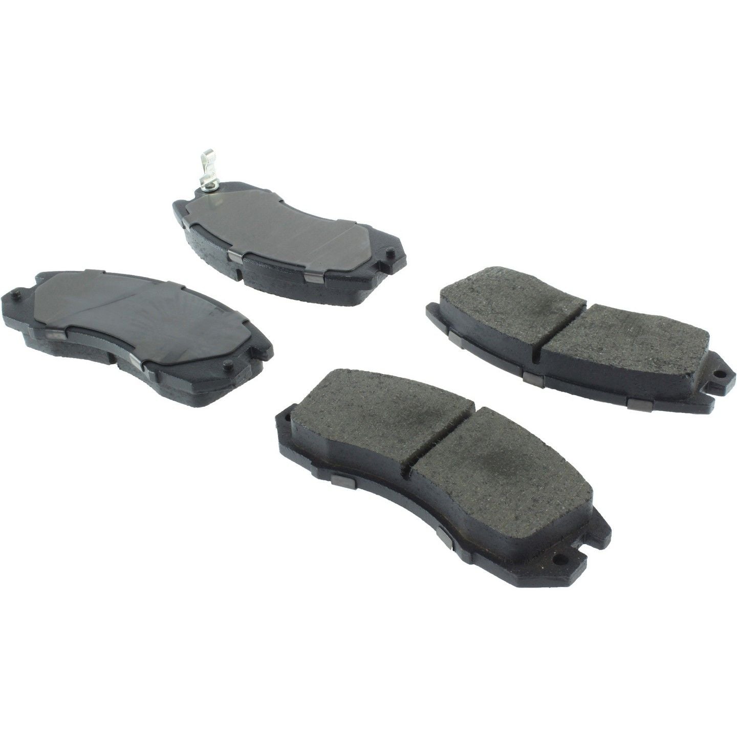 centric parts premium ceramic brake pads with shims and hardware frsport 301.04701