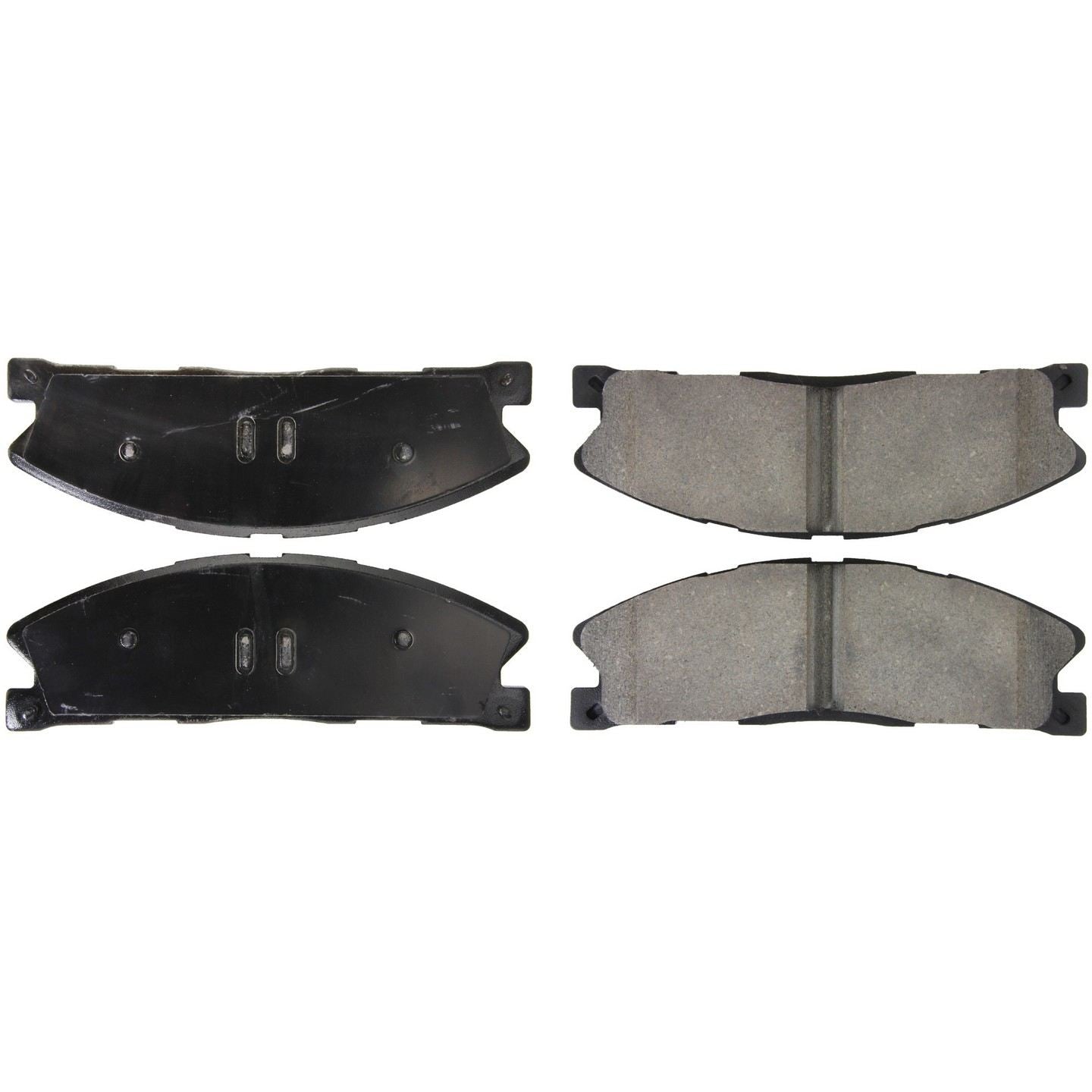 Centric Parts Fleet Performance Brake Pads with Hardware top view frsport 306.16110