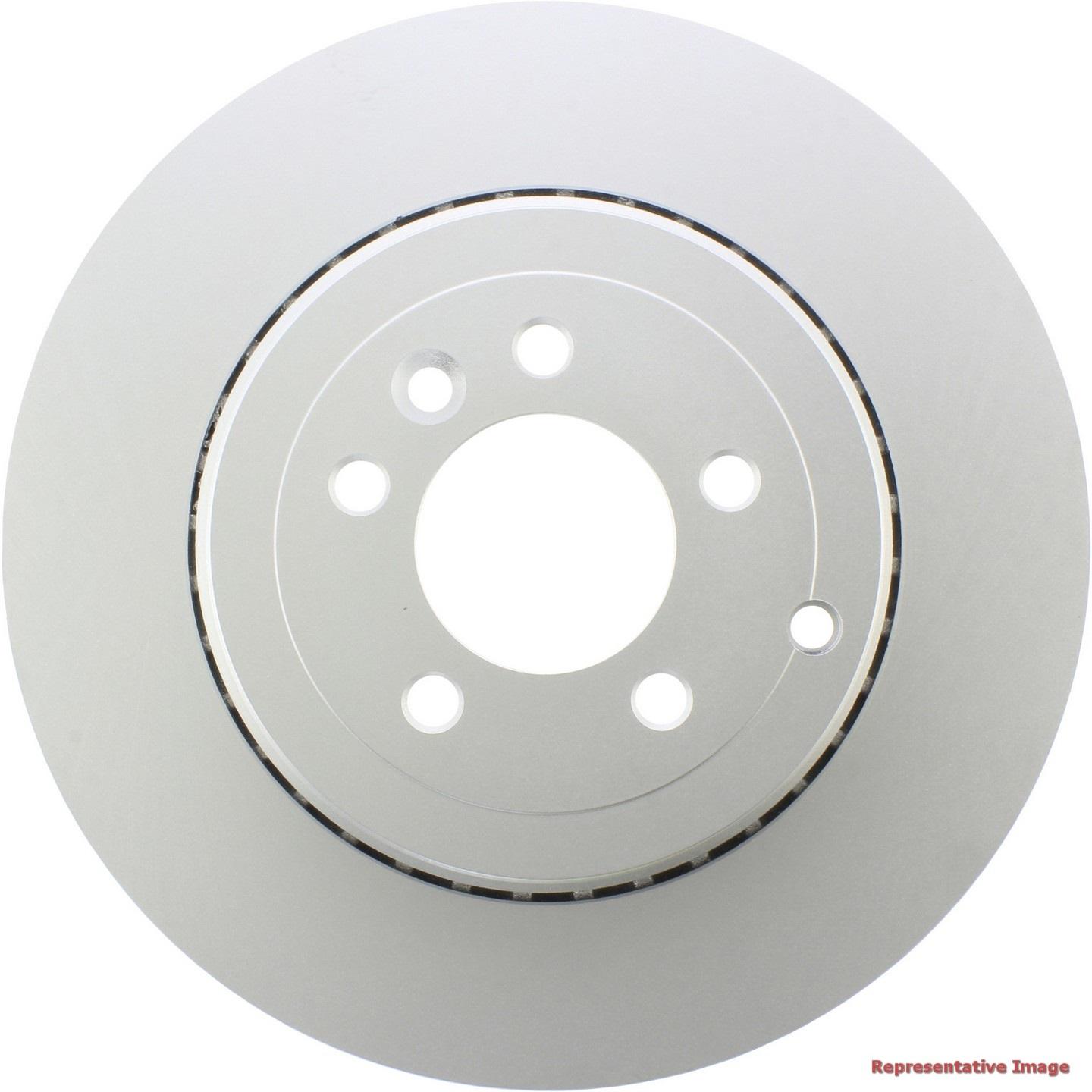 Centric Parts GCX Elemental Protection Brake Rotors By StopTech top view frsport 320.66016