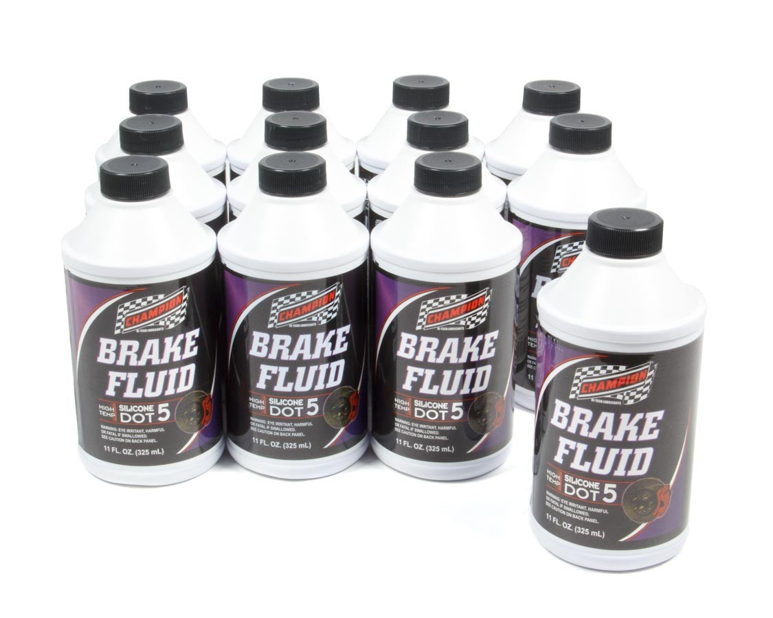 Champion Brake Fluid DOT 5 12x12 oz. CHO4055K-12