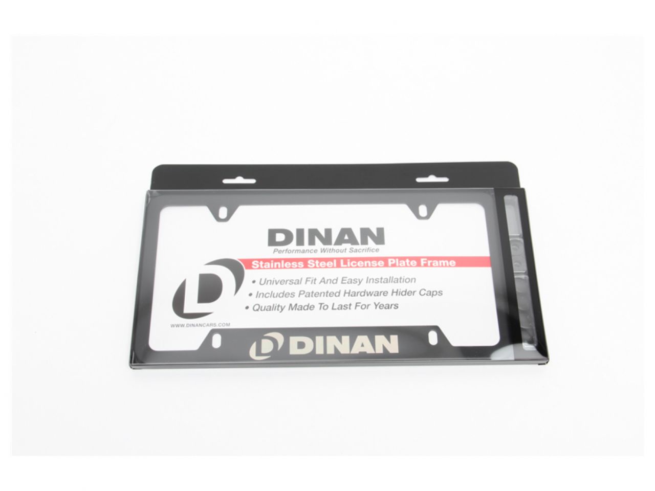 Dinan License Plate Frame - Black
