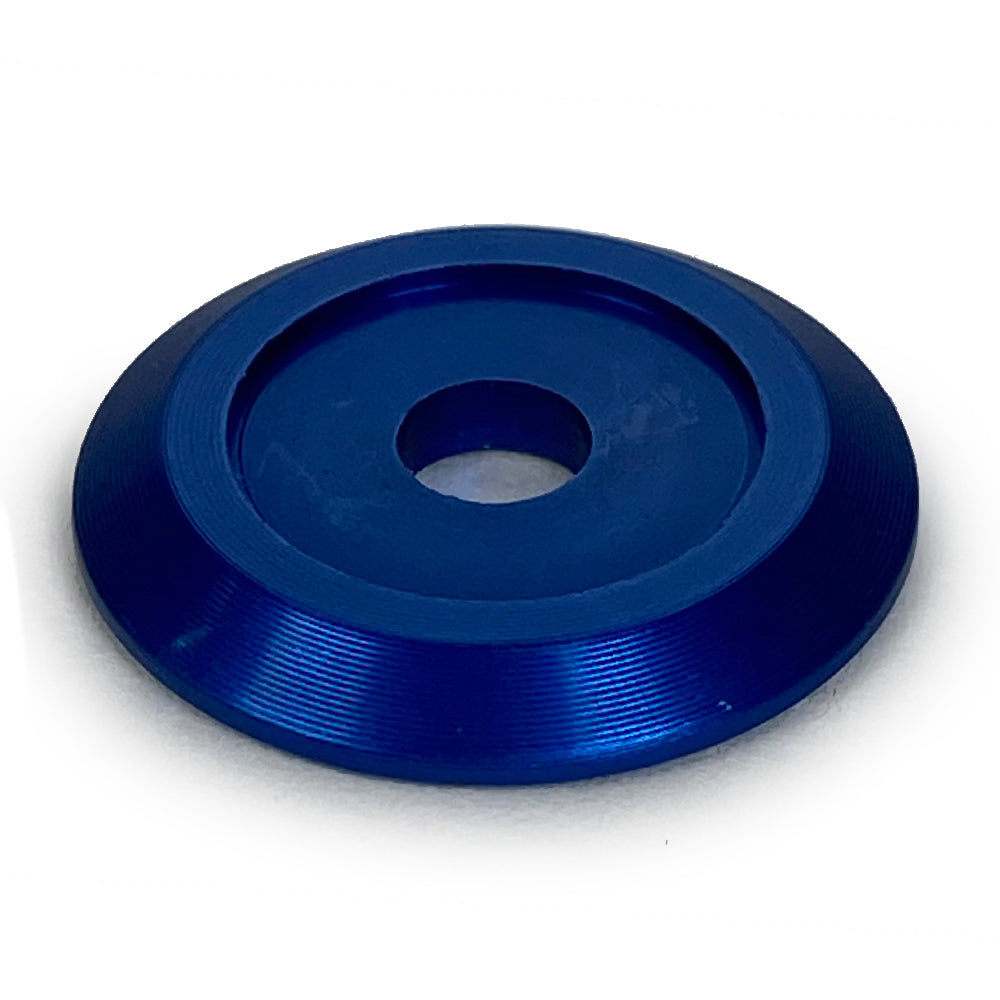 Dirt Defender Racing Products Body Washer Blue Alum (20pk) Anodized DDR3007