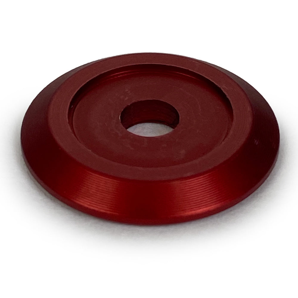 Dirt Defender Racing Products Body Washer Red Alum (50pk) Anodized DDR3010