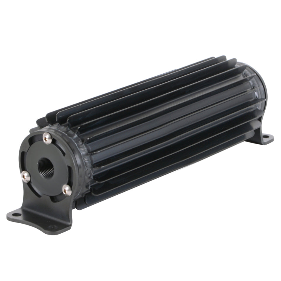 Derale Single-Pass Heat Sink Co oler 10in Black Anodize DER13269