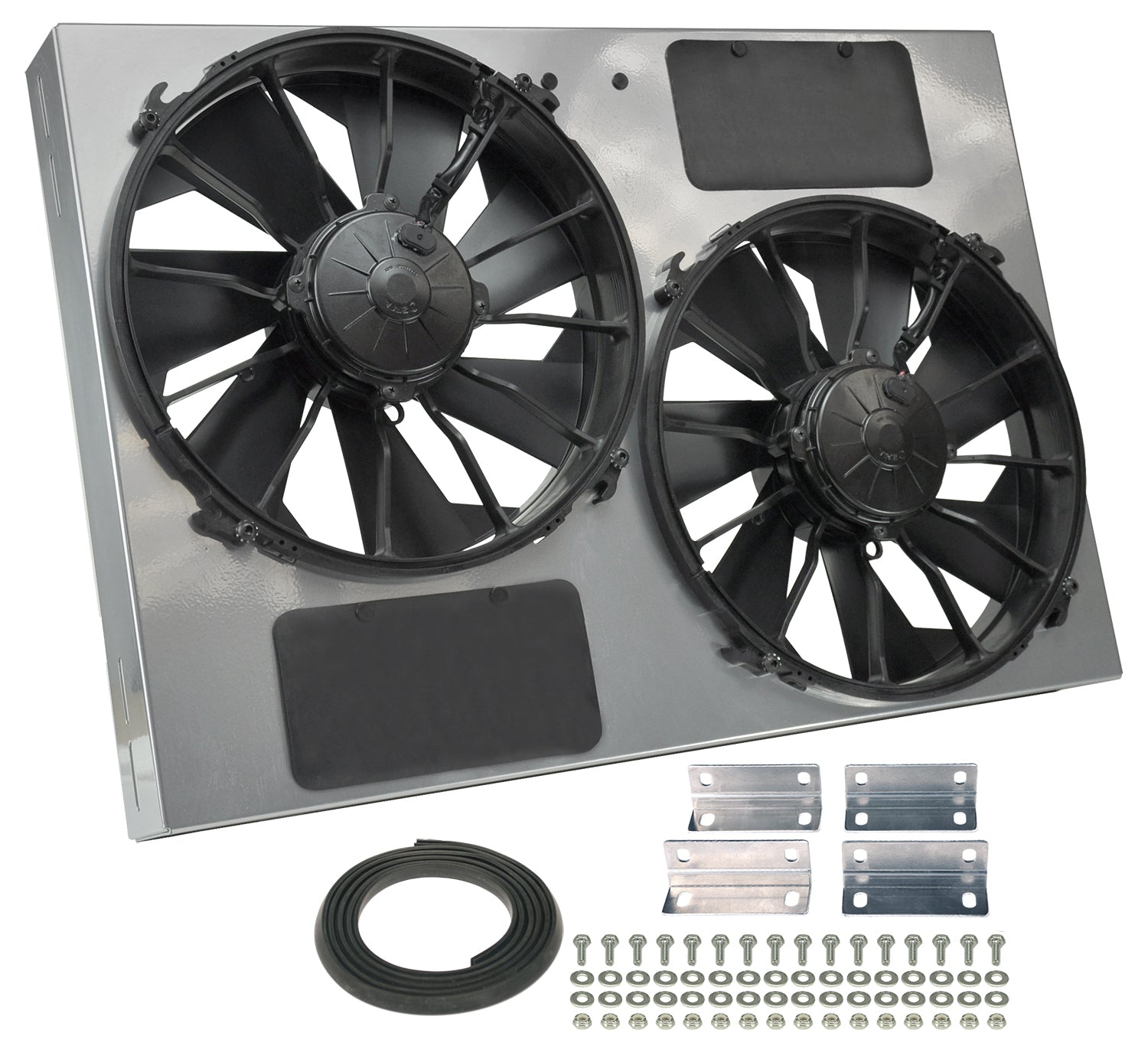 Derale 13in Dual High Output RAD Fans Puller DER16927