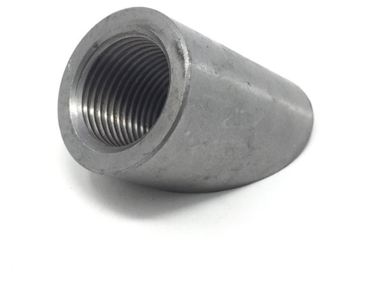 Curved Weldable Mild Steel O2 Sensor Bung M18 x 1.5 - Angled