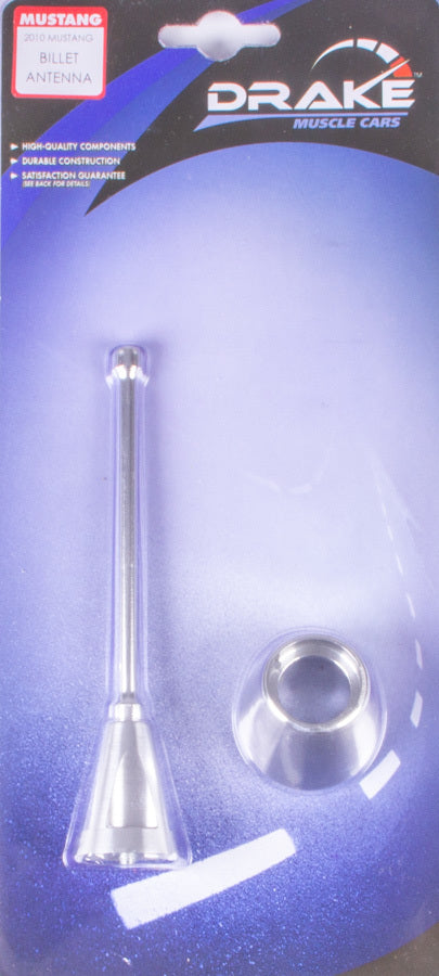 Drake Automotive Group Antenna 10- Mustang Billet 4in DRAAR3Z-18813-BL