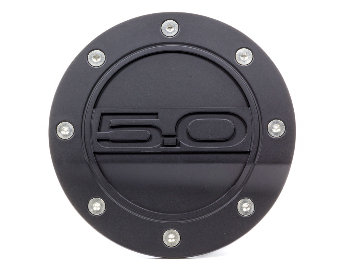 Drake Automotive Group Fuel Door 5.0 Black 15- Mustang DRAFR3Z-6640526-5A
