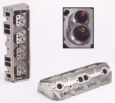 Dart SBC 180cc I/E Head 64cc S/P 2.02/1.60 Bare DRT10120010