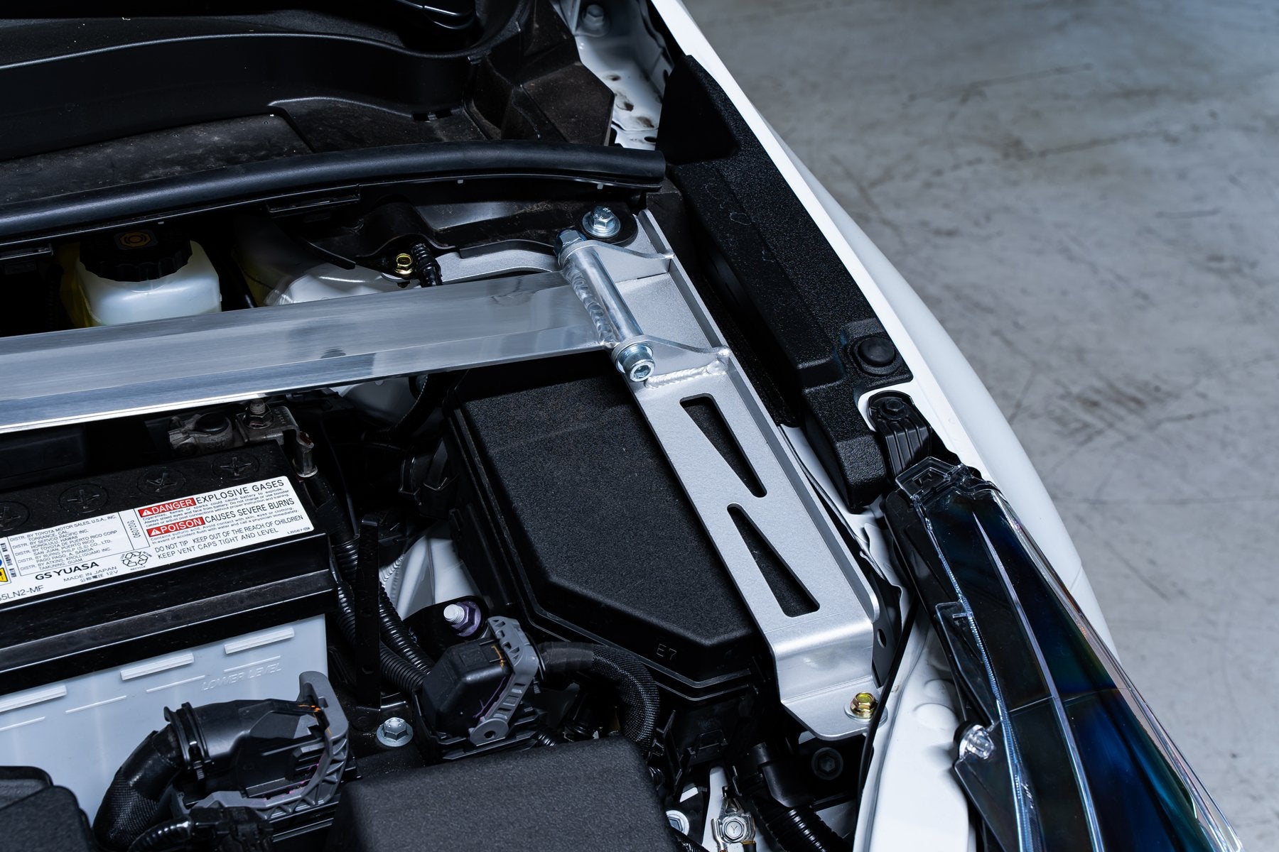 Apexi TOM'S Racing- Upper Performance Rod (Front) for 2019+ Toyota Corolla Hatchback