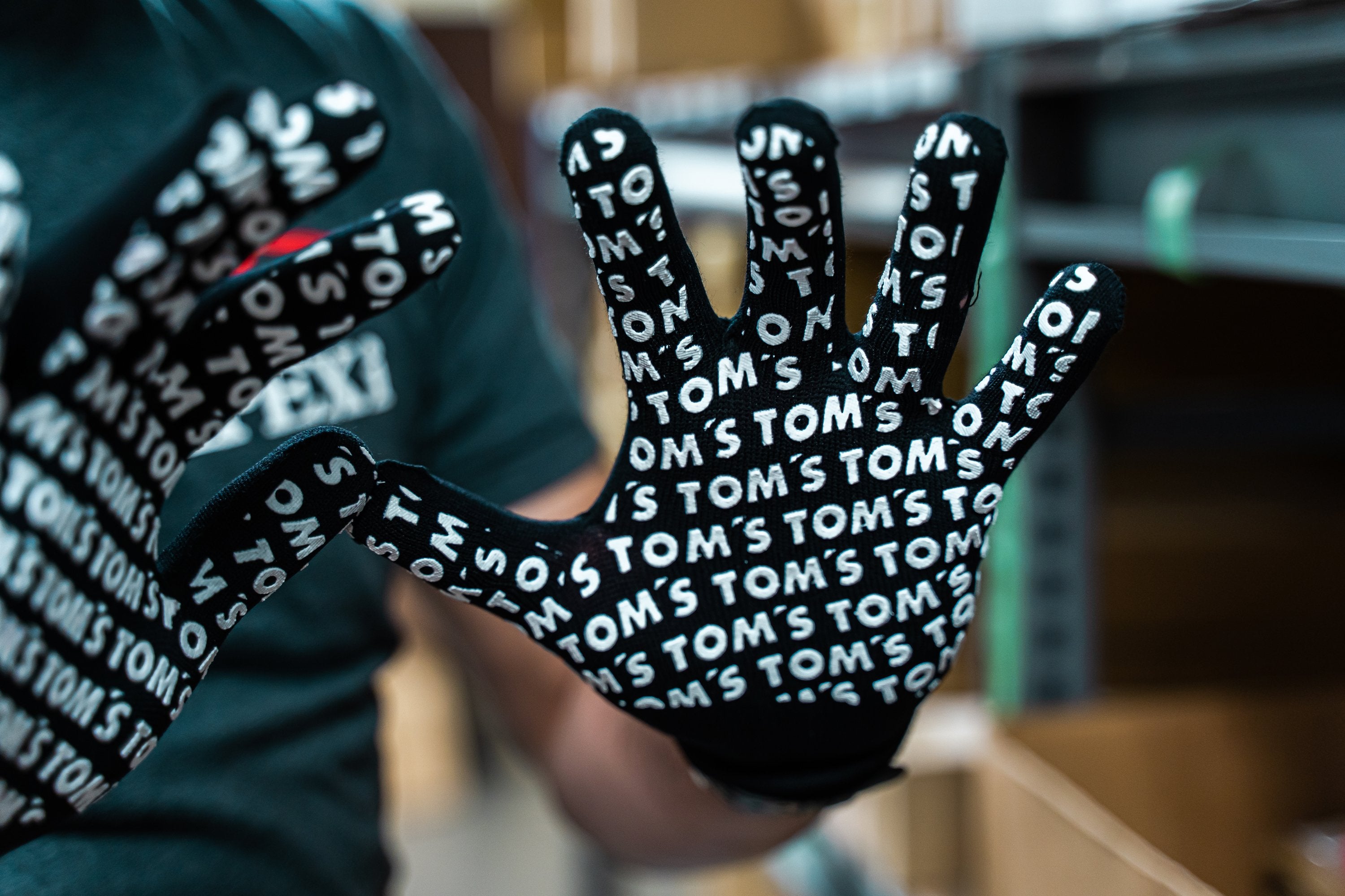 Apexi TOM'S Racing Logo Gloves Black