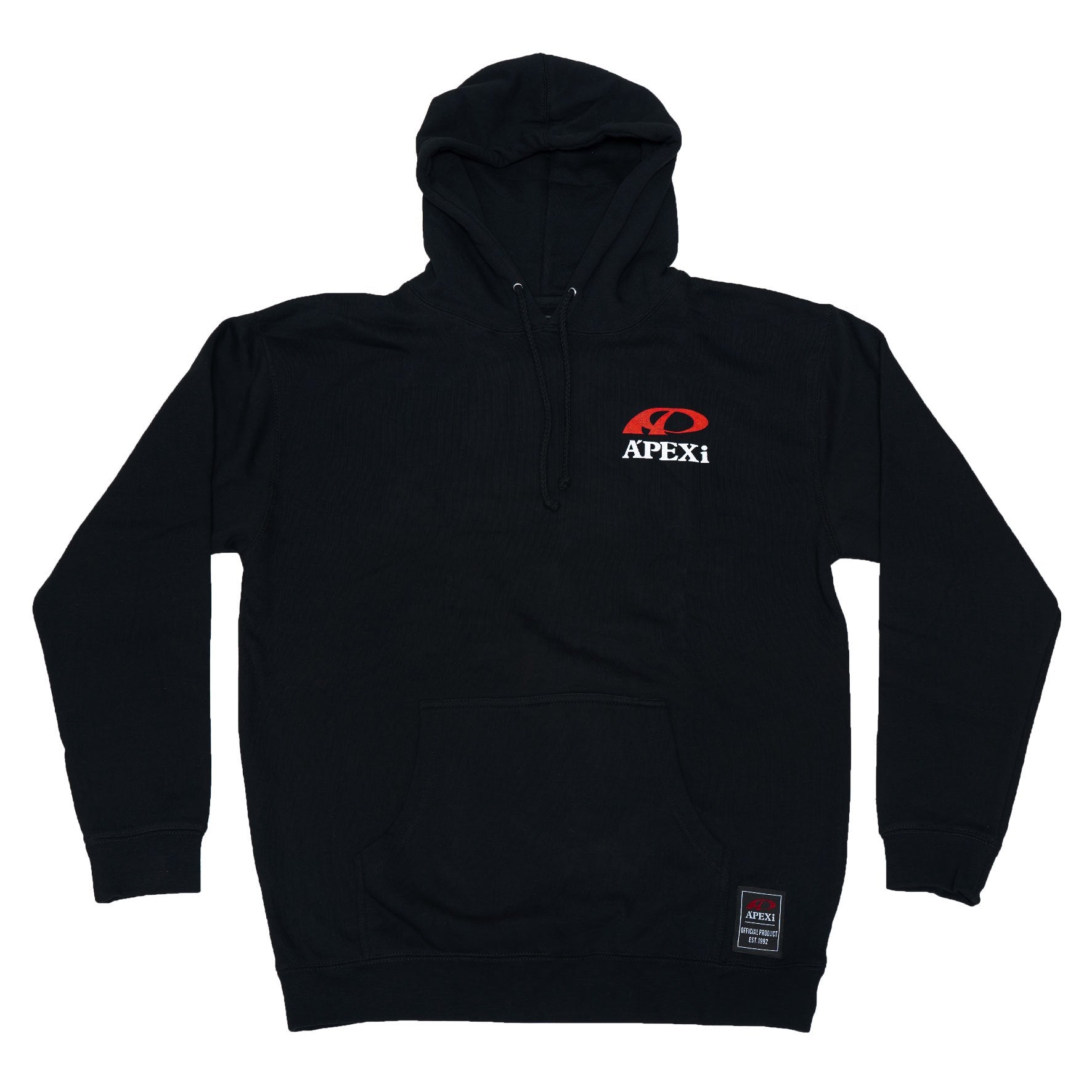 Apexi A'PEXi Hoodie - Classic Knowledge Makes Power - Black