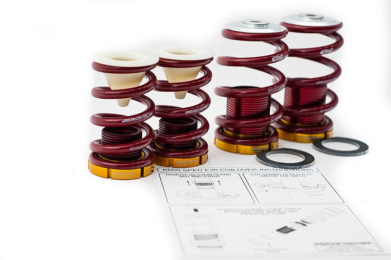 Ground Control Official SPEC E30 Coilover Conversion Kit