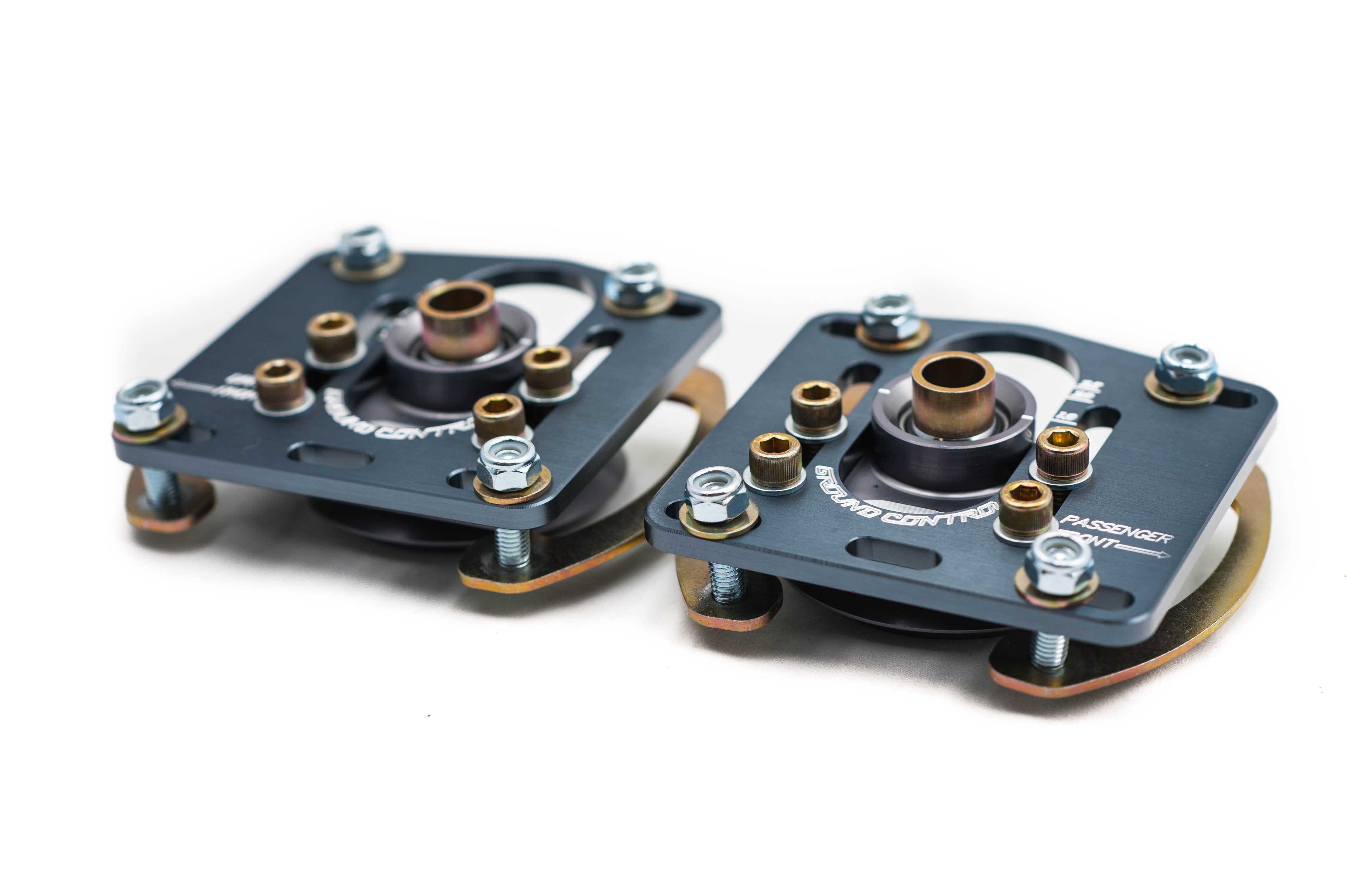 Ground Control Camber/Caster Plate-RACE-Ford Mustang (2010-14) (Pair)