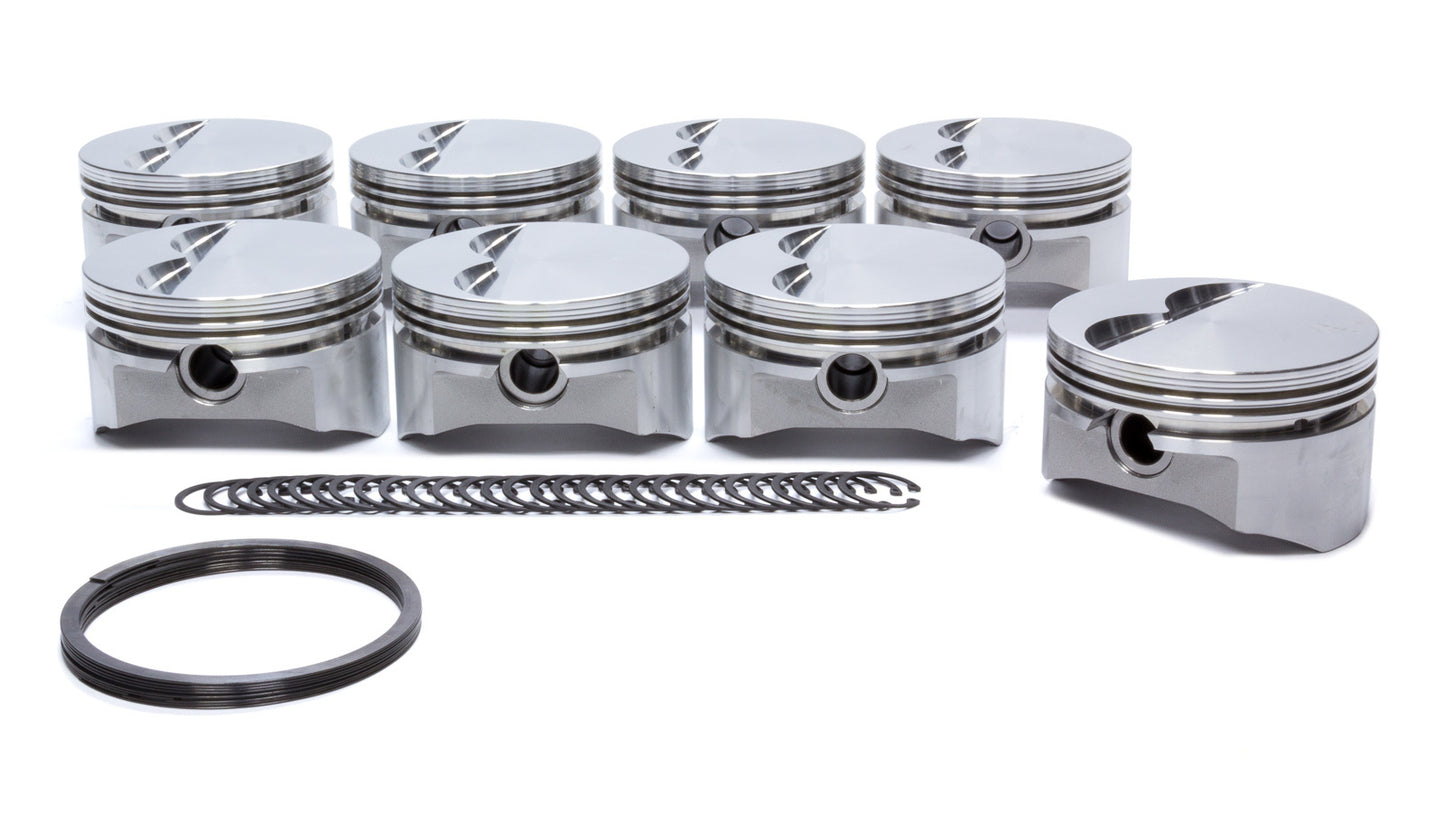 DSS Racing SBC E Piston Set 4.030 F/T -5cc DSS8715-4030