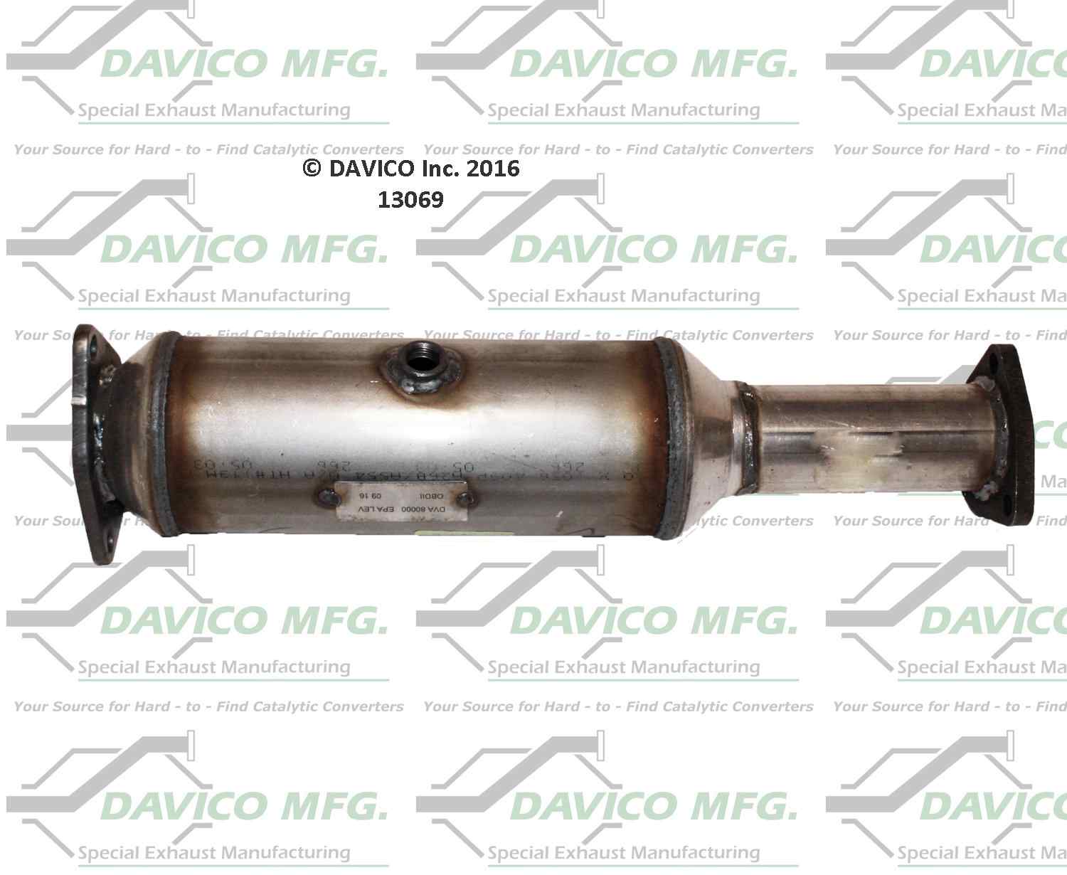 davico mfg exact-fit catalytic converter  frsport 13069