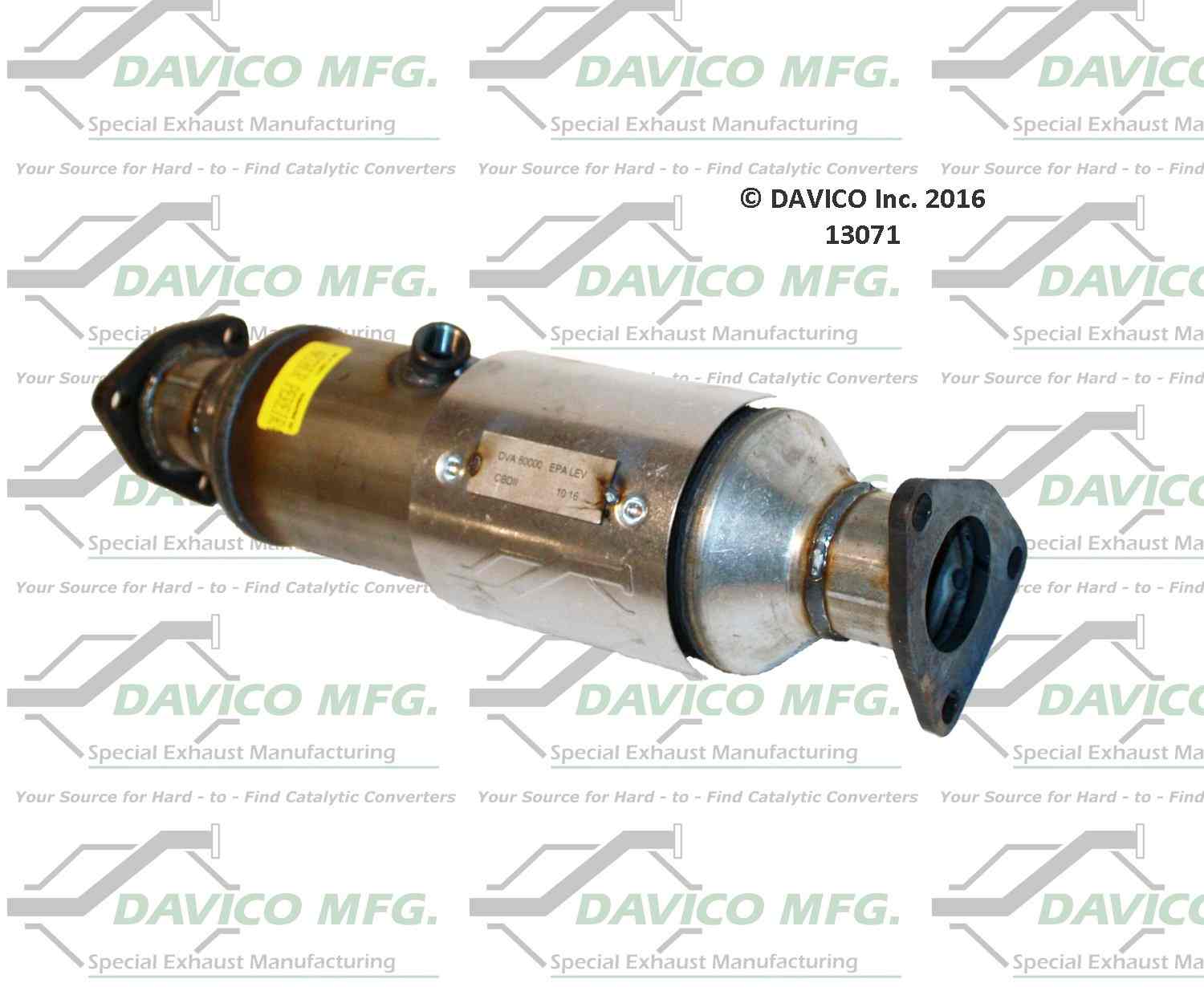 davico mfg exact-fit catalytic converter  frsport 13071