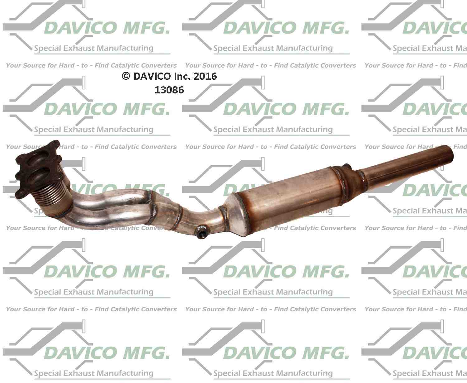 davico mfg exact-fit catalytic converter  frsport 13086