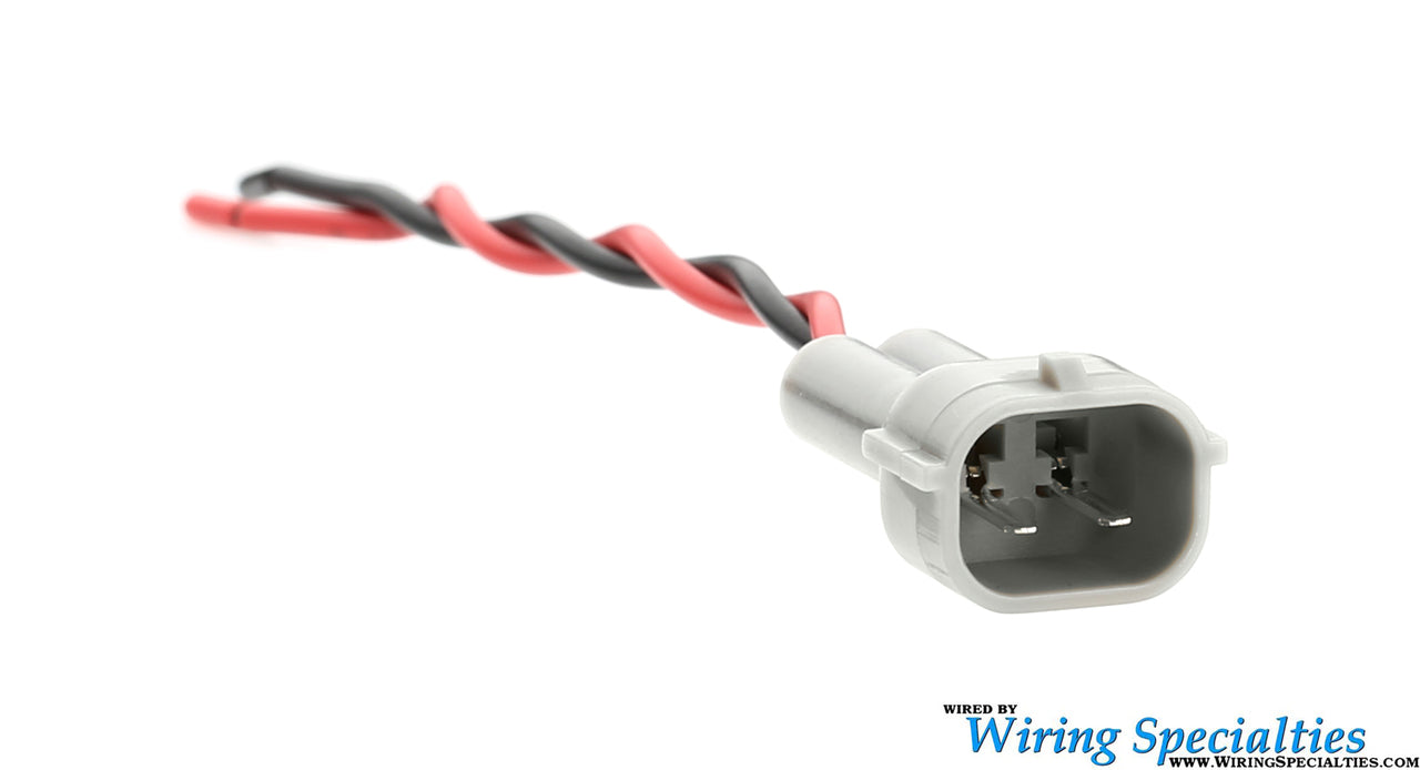 Wiring Specialties Injector Adapter Male End Connector - Denso / Toyota JZ / Nissan VQ35