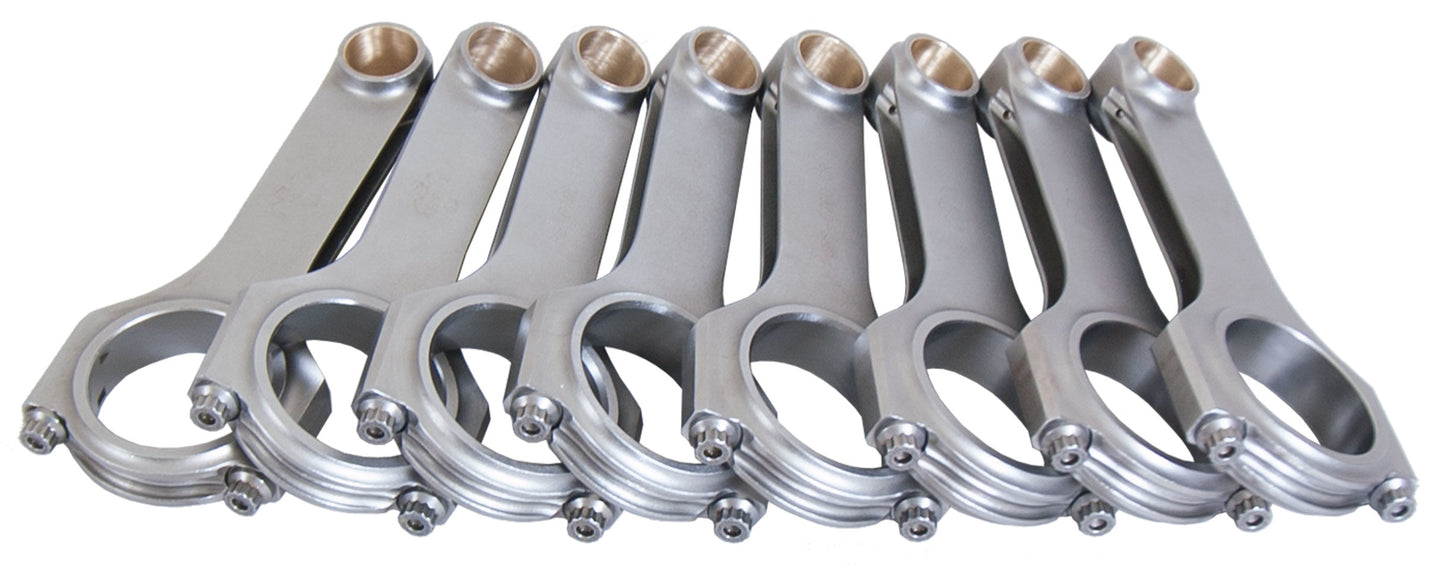 Eagle BBM 4340 Forged H-Beam Rods 6.760 w/1.094 Pin EAGCRS6760C3D