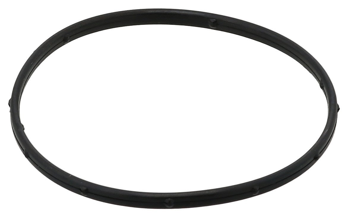 Elring Engine Coolant Thermostat Housing Gasket top view frsport 650.500