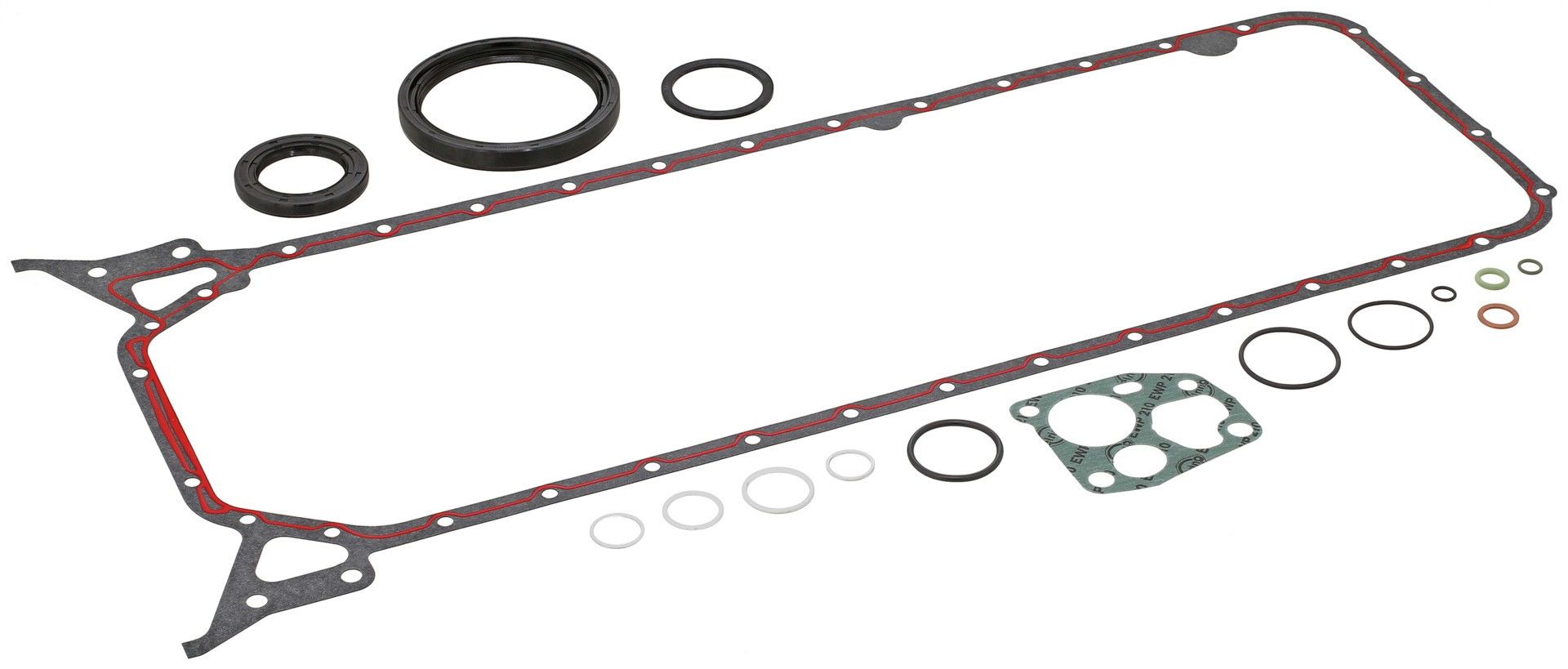 Elring Engine Conversion Gasket Set top view frsport 757.411