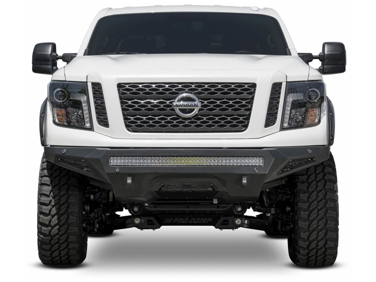 Addictive Desert Designs 16-18 Nissan Titan XD Stealth Fighter Front Bumper w/ Sensors