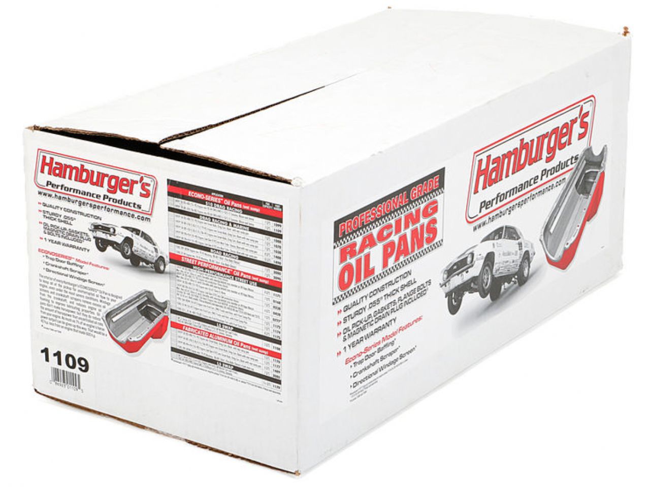 Hamburger's Performance ECONO-SERIES Oil Pan; Chevy 305-350 86-00 Engine into S10 Swap