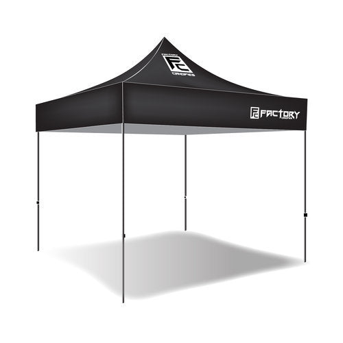Factory Canopies Canopy 10ft x 10ft Black FAC30001