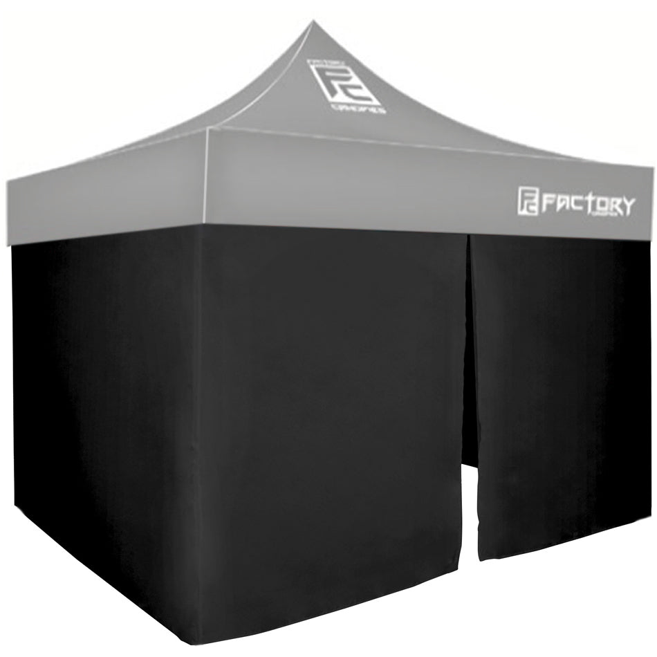 Factory Canopies Wall Kit Black 10ft x 10ft Canopy FAC40001-KIT