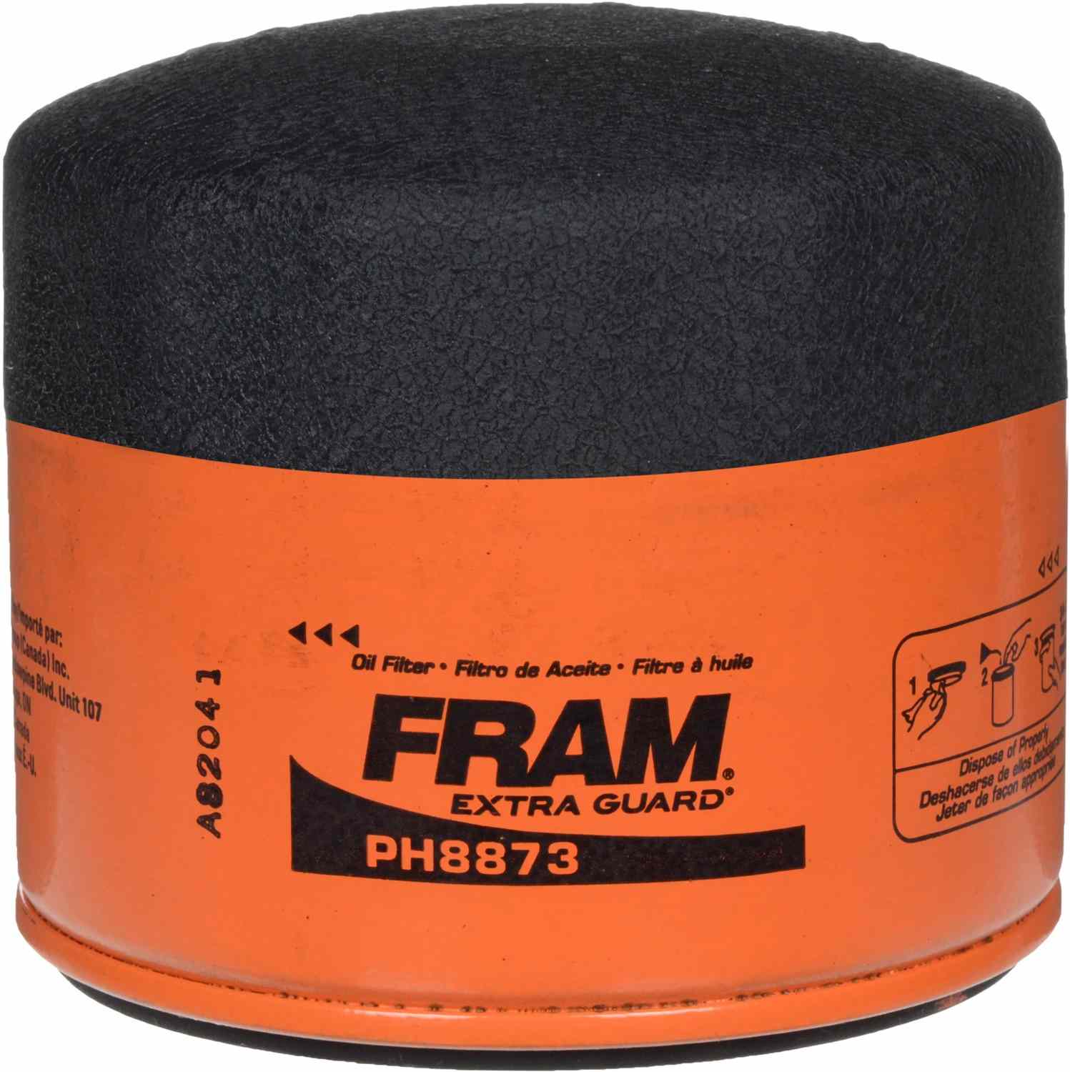 FRAM Engine Oil Filter  top view frsport PH8873