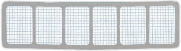 Fivestar Lower Nose Screen 1/4in Mesh FIV660-4112