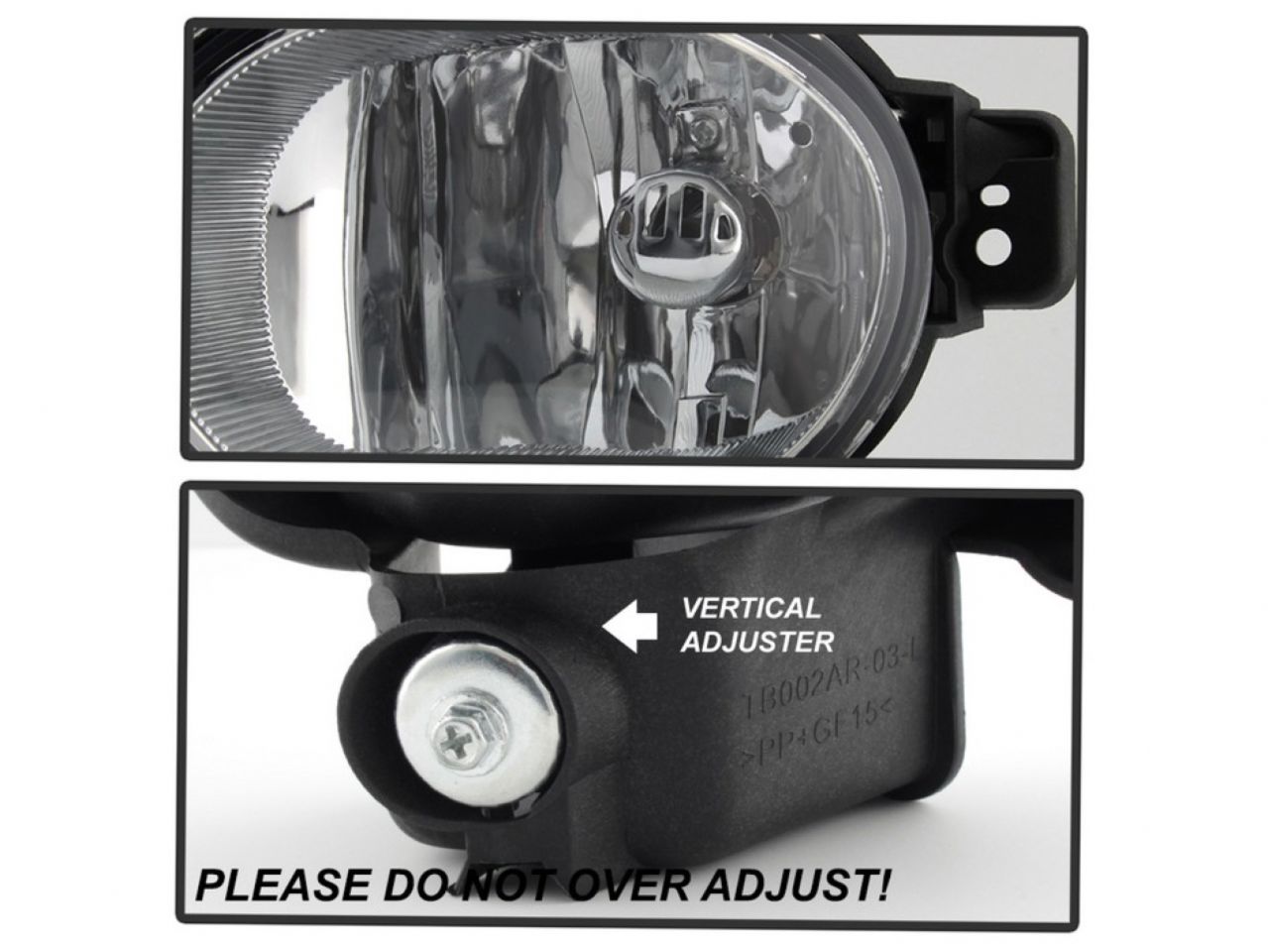 Spyder Acura TL 07-08 OEM Fog Lights wo/Switch - Clear (SKU #5064677)