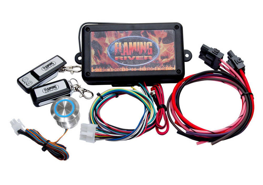Flaming River Programmable Keyless Ignition Dash Mount FLAFR60004