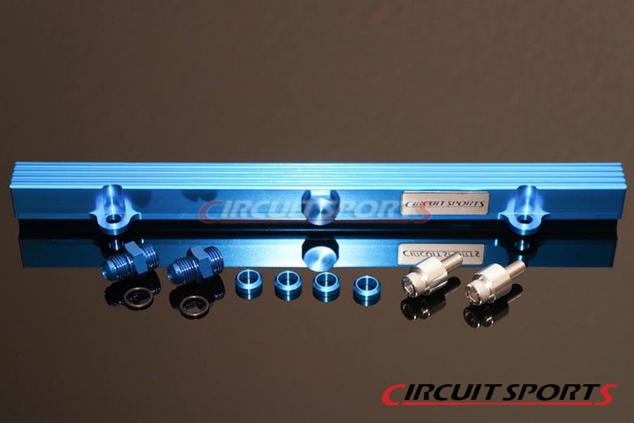 Circuit Sports Fuel Rail Kit, Top Feed (Billet Aluminum) - Mitsubishi EVO 4-9 (4G63)